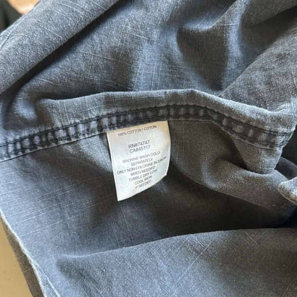 Red Head short sleeve button down - Picture 5 of 7